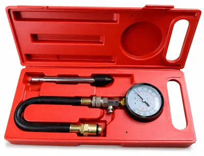 Immagine prodotto di Set-kit tester compressione per motori a benzina, motore per auto e camion, 0 - 20 Bar, Gebo Tools