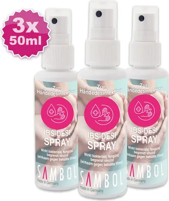 Produktbild von SilberDream Desinfektion gegen VIREN 3er-Set Spay für Hände je50ml ZAP0265