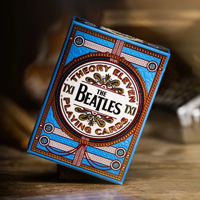 Zdjęcie produktu dla Karty do gry The Beatles, wersja niebieska