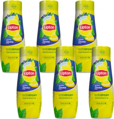 Obrázek produktu pro Sirup Sodastream Lipton Ice Tea Lemon , 440 ml, 6 kusů