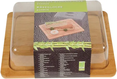 Immagine prodotto di scatola per formaggi in bambù 25 x 20 x 8 cm