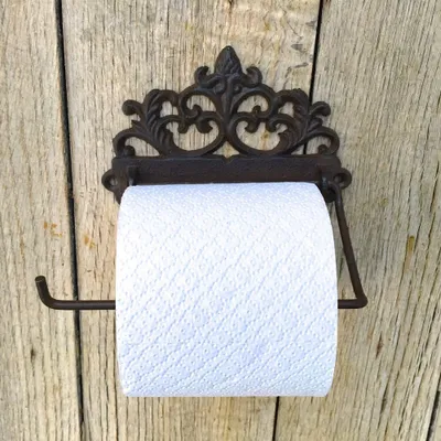 Produktbild von Toilettenpapierhalter Rollenhalter Klopapier Abroller, Klopapierhalter Nostalgie