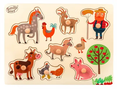 Immagine prodotto di Puzzle in legno Farm