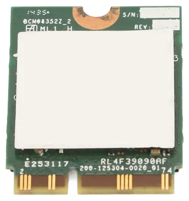 Obrázek produktu pro WiFi síťová karta BCM94352Z 04X6020 867 Mb/s BT 4.0 802.11ac M.2 NGFF WiFi síťový adaptér