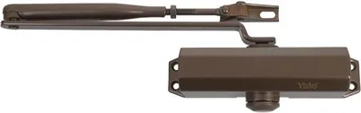Obrázek produktu pro Zavírač dveří Assa-Abloy Yale MP522 se standardním ramenem, EN 2/3/4 (dveřní křídlo do 1100 mm, 80 kg), hnědý (MP522 BN)