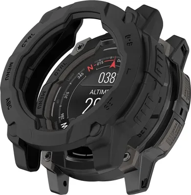 Obrázok produktu pre Pre Garmin Instinct 3 AMOLED / Solar 50mm Armor TPU ochranné puzdro Black