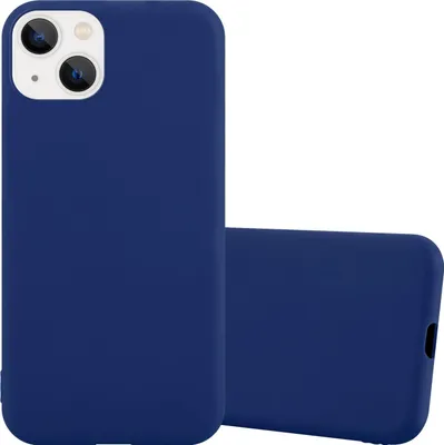 Produktbild von Cadorabo Hülle für Apple iPhone 14 Schutzhülle in Blau Handyhülle TPU Silikon Etui Case Cover