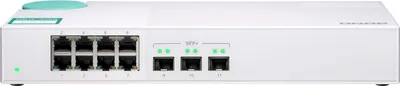 Produktbild von QNAP QSW-308S, Unmanaged, Gigabit Ethernet (10/100/1000)