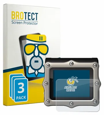 Produktbild von 3x BROTECT Entspiegelungs Schutzglas für Shearwater Perdix 3 Schutzfolie Panzer Folie Glas Display Schutz matt