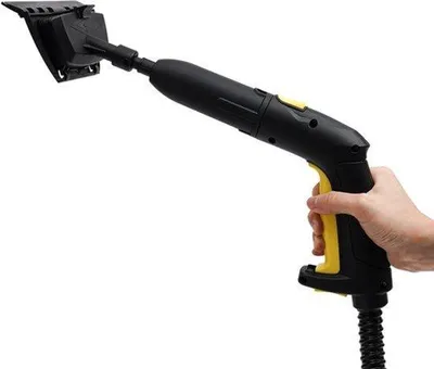 Immagine prodotto di Pulitore a vapore portatile - 2000 W - serbatoio da 1,8 litri - giallo - per cucina e bagno
