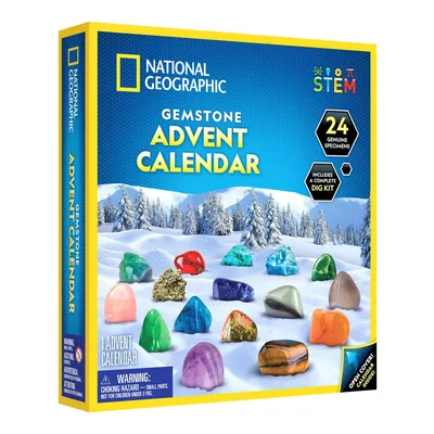 Image de National Geographic Advent Calendar Rocks and Minerals - Découvrez la magie des vacances avec des surprises éducatives