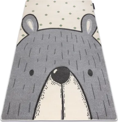 Produktbild von Kinderteppich PETIT BEAR Bär sahne beige 240x330 cm