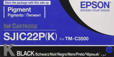 Produktbild von Epson 235G463 C33S020601 SJIC22PK TWC3500 Tintenpatrone 32.5 ml, schwarz