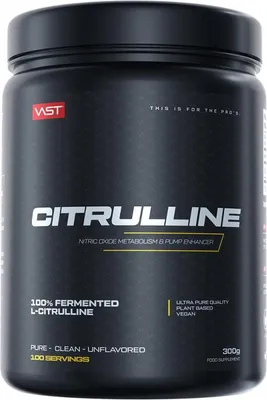 Produktbild von VAST Citrulline (300g) Unflavoured - Aminosäuren - Aminosäure-Mix