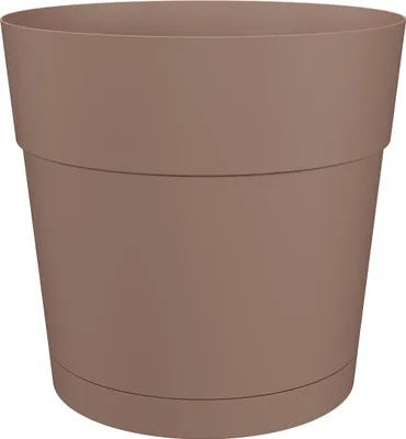 Produktbild von artevasi© CAPRI Pflanzgefäß Taupe mit Wasserreserve 25 cm