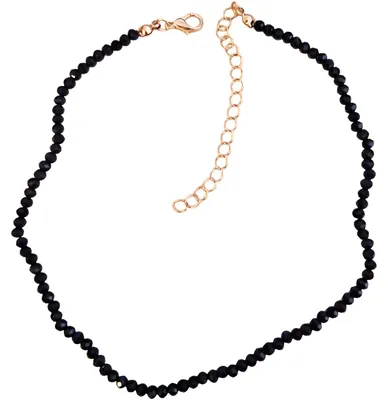Image de Collier pour Femme MH-40083 - Élégance Noire KP40083