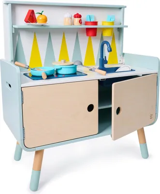 Produktbild von Hape 2 In 1 Spielzeugküchenmöbel Silber Silber One Size