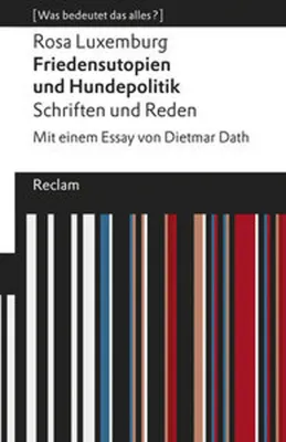 Obrázek produktu pro Friedensutopien und Hundepolitik. Schriften und Reden
