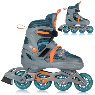 Immagine prodotto di Pattini a rotelle NILS Extreme NJ1828A grigio-arancio S(31-34)