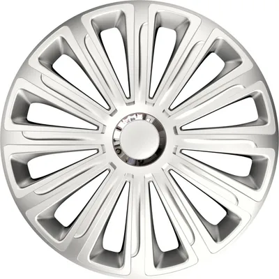 Obrázek produktu pro J&J Automotive | Poklice Trend RC Stříbrná 16" 4ks