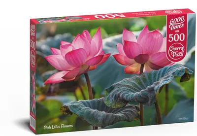 Immagine prodotto di Puzzle CHERRY PAZZI Fiori di loto rosa 500 pezzi