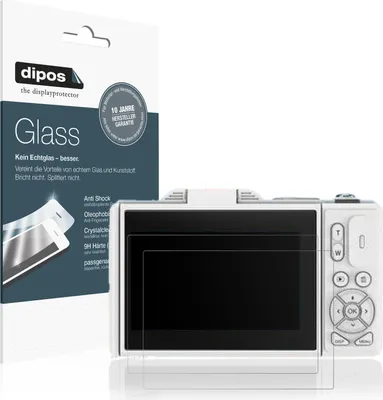 Image de 2x Protection ecrán pour Longyi Digitalkamera mat Verre souple Film Protecteur 9H dipos