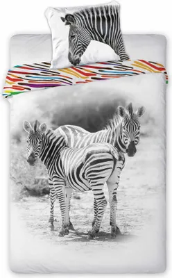 Produktbild von Bawełniana pościel dziecięca Zebra