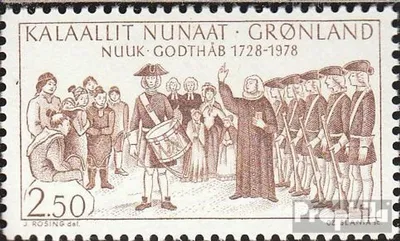 Produktbild von Briefmarken Dänemark - Grönland 1978 Mi 110 (kompl.Ausg.) postfrisch Gothaab