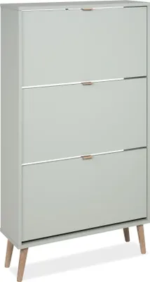 Zdjęcie produktu dla Schuhkipper >Vigo< in Pastel Grün - 70x125x24cm (BxHxT)