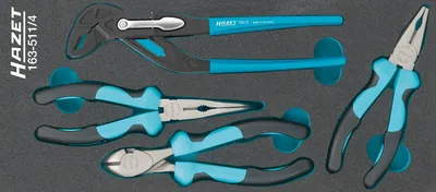 Produktbild von Hazet Zangen Satz 163-511/4, 4-tlg.