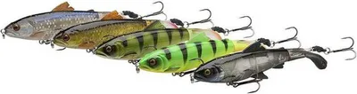 Produktbild von Savage Gear 3D Smash Tail Minnow - Wobbler, Farbe:Black Ghost, Länge / Gewicht:10cm / 17g