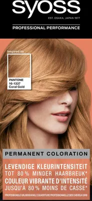 Image de SYOSS Colors Coloration Pantone 9-67 Coral Gold - 1 pièce