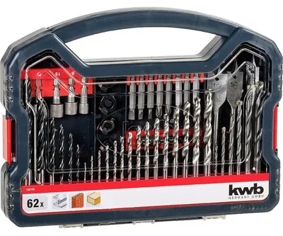 Immagine prodotto di Piederumu komplekts KWB 62piederumi 109106