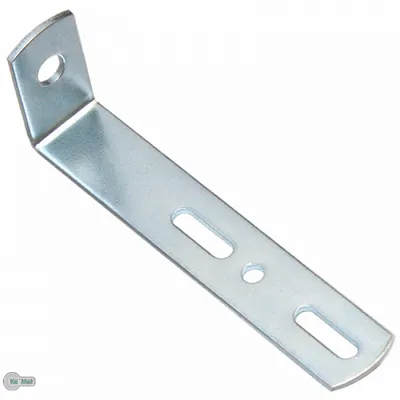 Produktbild von 100 Wandbefestigung 75 x 25 x 15 mm Kippsicherung Schrankbefestigung Möbelwinkel