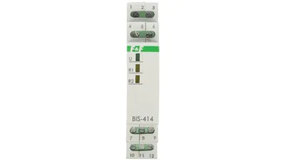 Produktbild von F&F BIS-414 Sequentielles bistabiles Relais 230V AC 2x 16A Hutschiene TH-35