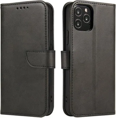 Produktbild von Premium Magnet Case Buch Tasche Schutzhülle Hülle Standfunktion Zubehör kompatibel mit Google Pixel 8 Pro Schwarz