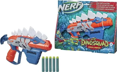 Zdjęcie produktu dla Nerf DinoSquad Stego-Smash, Zabawka blaster, 8 lat(a), 99 lat(a), Dinosaur, 292 g
