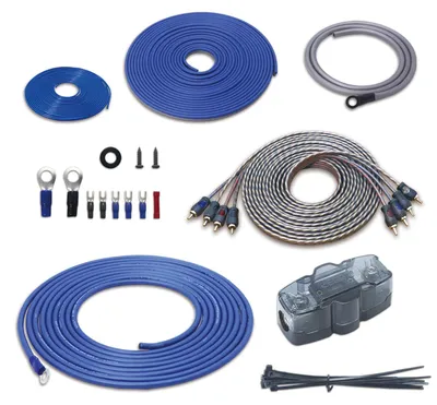 4-Kanal Verstärker-Kit 25 mm² CCA, OFC RCA, 20 m Kabel