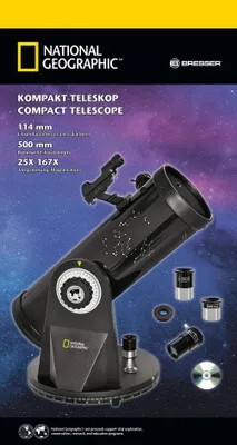 Produktbild von NATIONAL GEOGRAPHIC 114/500 Kompakt Teleskop