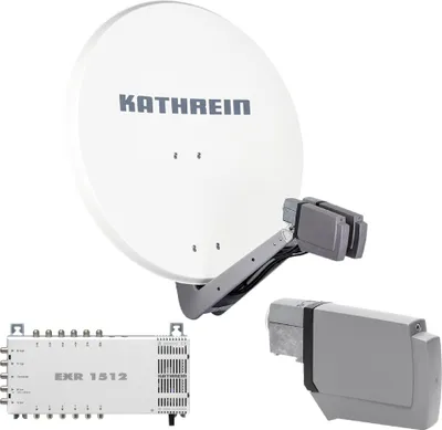 Produktbild von Kathrein CAS 90 ws Sat-Antenne multifeedfähig weiss - 12 Teilnehmer