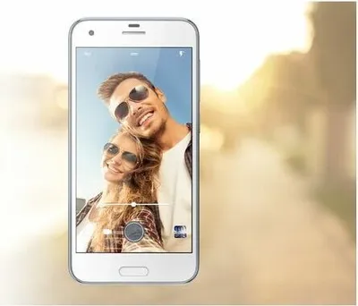 Produktbild von HTC One A9S, 12,7 cm (5"), 1280 x 720 Pixel, MediaTek, 13 MP, Android 6.0, Silber
