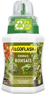 Immagine prodotto di Fertilizzante per bonsai, ALGOFLASH Naturasol, 250 ml, UAB