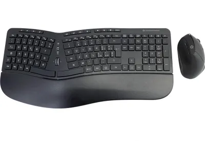 Zdjęcie produktu dla CONCEPTRONIC Wireless Keyboard+Mouse,ergo,Layout italien. sw