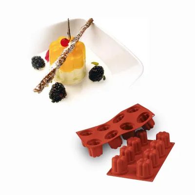 Obrázok produktu pre Silikónová forma na pečenie MUFFINFORM x8 foriem na muffiny MUFFIN New SILIKOMART