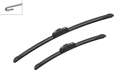 Zdjęcie produktu dla Pióro Wycieraczki Aerotwin Retro Podwójne 530/380Mm Toyota, Daewoo, Honda, Vw