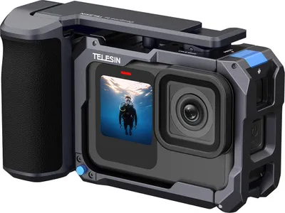 Zdjęcie produktu dla Zestaw Streetgrip Telesin Gopro Hero 9-13 Z Klatką