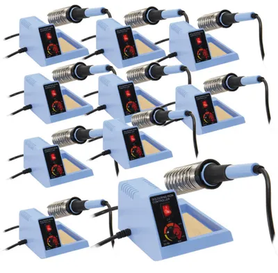 Produktbild von Lötstation 48 Watt, regelbar, mit Lötständer, 10er Set