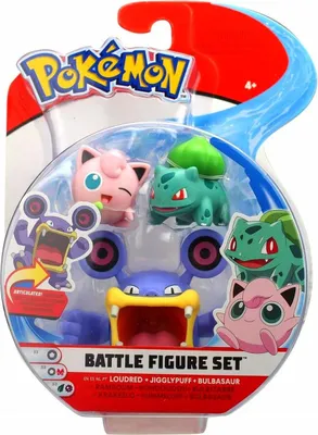 Produktbild von Figurensatz Bizak Pokémon 3 Stücke Figur mit Gelenken 8 cm Figuren x 2 5 cm