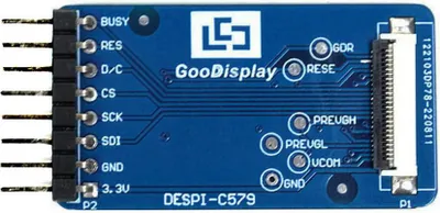 Produktbild von GooDisplay 5.79inch E-Paper HAT Adapter Board DESPI-C579
