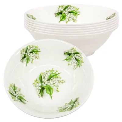 Produktbild von Suppenteller-Set - Maiglocken Ø 18 cm, 6 Stück